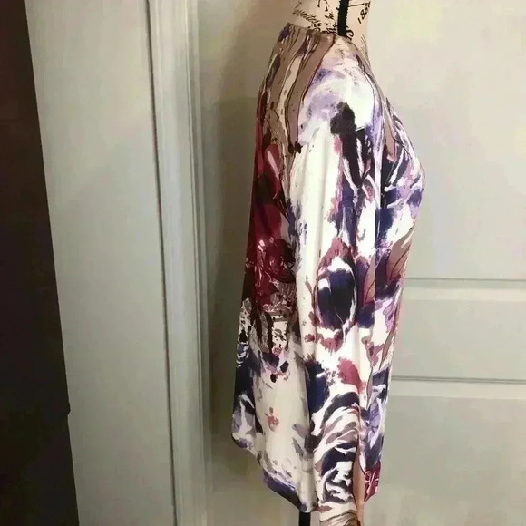 Peck & Peck Women’s Large Knit Multicolor Sweater Embellished L/S - Picture 3 of 5